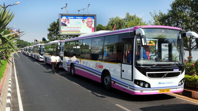 More AC buses would ply on more routes in Hyderabad soon